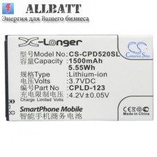 CameronSino аккумулятор для COOLPAD 5200 1500mAh (CS-CPD520SL)