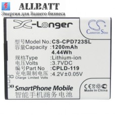 CameronSino аккумулятор для COOLPAD 7232 1200mAh (CS-CPD723SL)