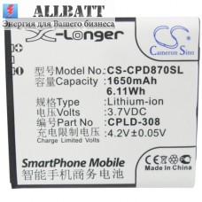 CameronSino аккумулятор для COOLPAD 8085 1650mAh (CS-CPD870SL)