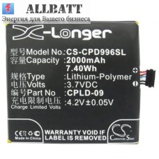 CameronSino аккумулятор для COOLPAD 9960 2000mAh (CS-CPD996SL)