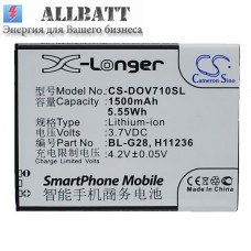 CameronSino аккумулятор для DOOV D710 1500mAh (CS-DOV710SL)