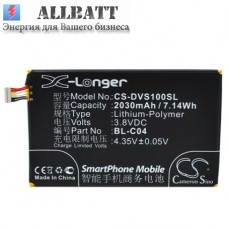 CameronSino аккумулятор для DOOV D920 2030mAh (CS-DVS100SL)