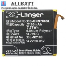 CameronSino аккумулятор для GIONEE GN706l 2100mAh (CS-GNN706SL)