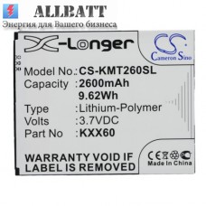 CameronSino аккумулятор для KAZAM Trooper2 6.0 2600mAh (CS-KMT260SL)