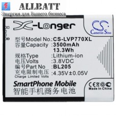 Аккумулятор CameronSino LENOVO BL205 (3500mAh)