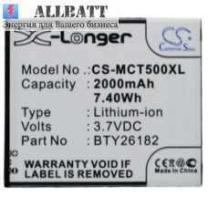 Аккумулятор CameronSino MOBISTEL MT-9081W (2000mAh)