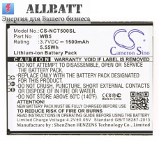 CameronSino аккумулятор для INQ Cloud Touch 1500mAh (CS-NCT500SL)