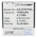 Аккумулятор CameronSino Alcatel TLi015A1 (1650mAh )