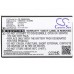 CameronSino аккумулятор для PHICOMM W520CN 1500mAh (CS-PMW520SL)