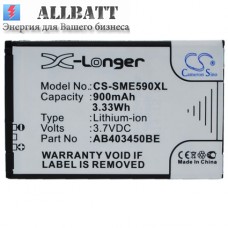 CameronSino аккумулятор для SAMSUNG SGH-E590 900mAh (CS-SME590XL)