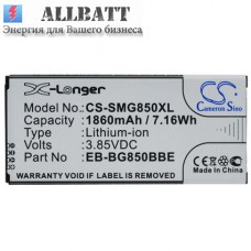 CameronSino аккумулятор для SAMSUNG Galaxy Alpha 1860mAh (CS-SMG850XL)