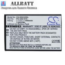 CameronSino аккумулятор для SIMVALLEY SX-325 1050mAh (CS-SSX325SL)