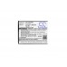 CameronSino аккумулятор для TCL P316L 1800mAh (CS-TCP500SL)