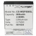CameronSino аккумулятор для SWISSVOICE MP50 800mAh (CS-WSP500SL)