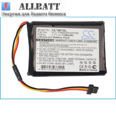 Аккумулятор CameronSino TomTom FM68360420759 (1100mAh)
