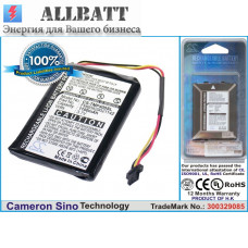 Аккумулятор CameronSino TomTom XL 340T (1100mAh)