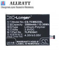 Аккумулятор CameronSino TCL TLP035A1 (3500mAh )